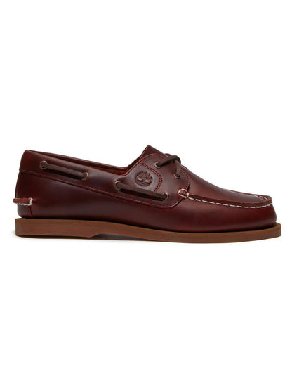 Sneakers Classic Boat da donna Timberland in pelle bordeaux