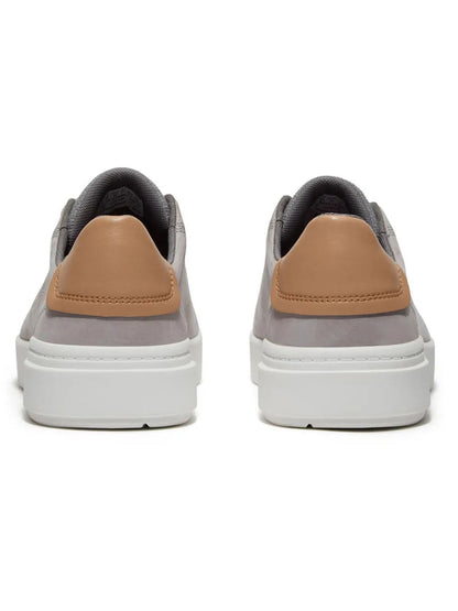 Timberland Seneca Bay, sneakers grigie uomo in cuoio e tessuto