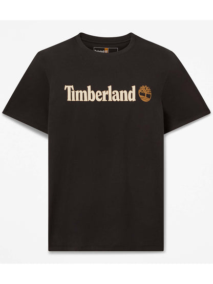 Timberland Kennebec River, t-shirt nera da uomo dal look casual