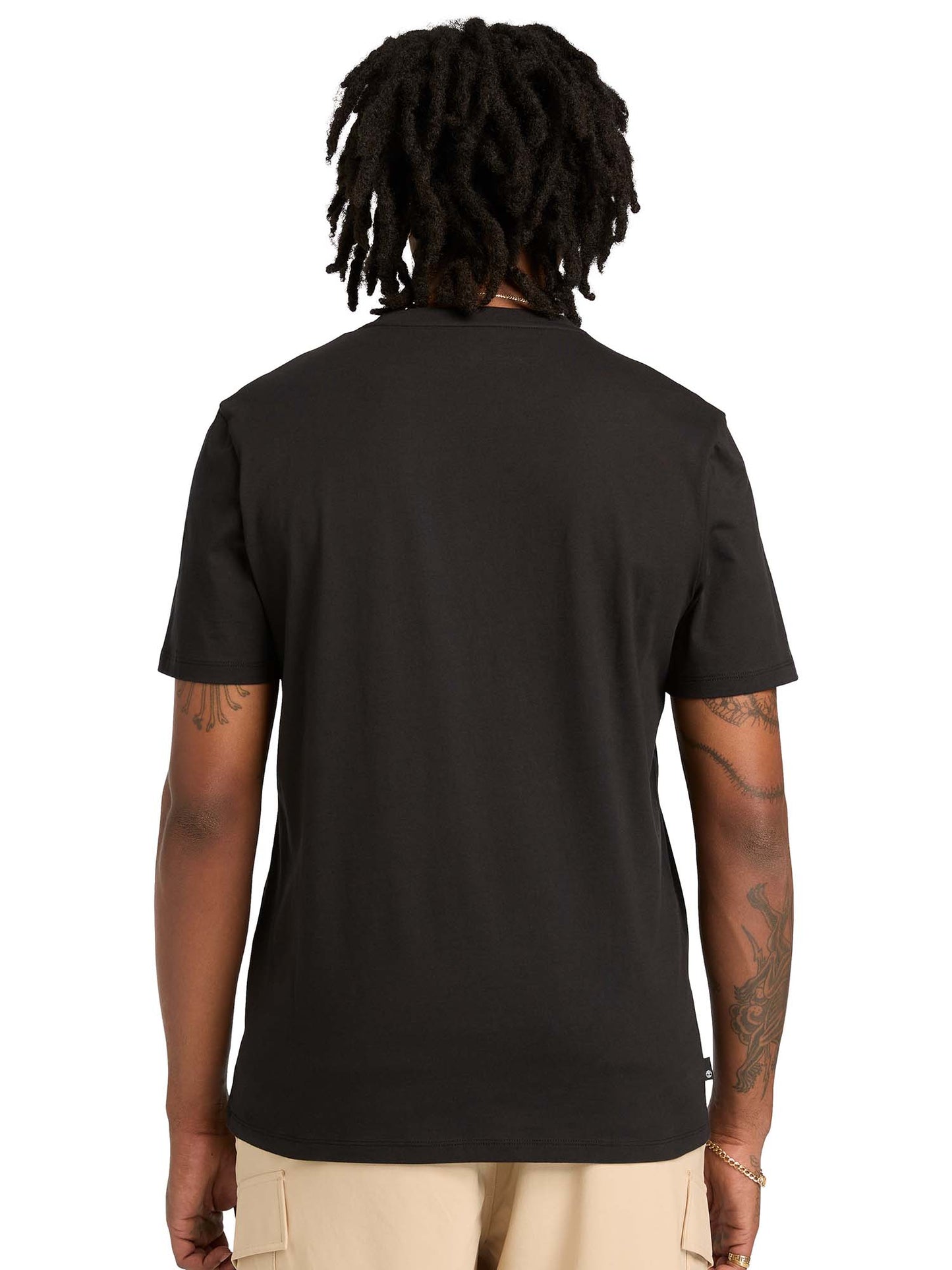Timberland Kennebec River, t-shirt nera da uomo dal look casual