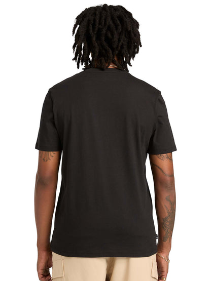 Timberland Kennebec River, t-shirt nera da uomo dal look casual