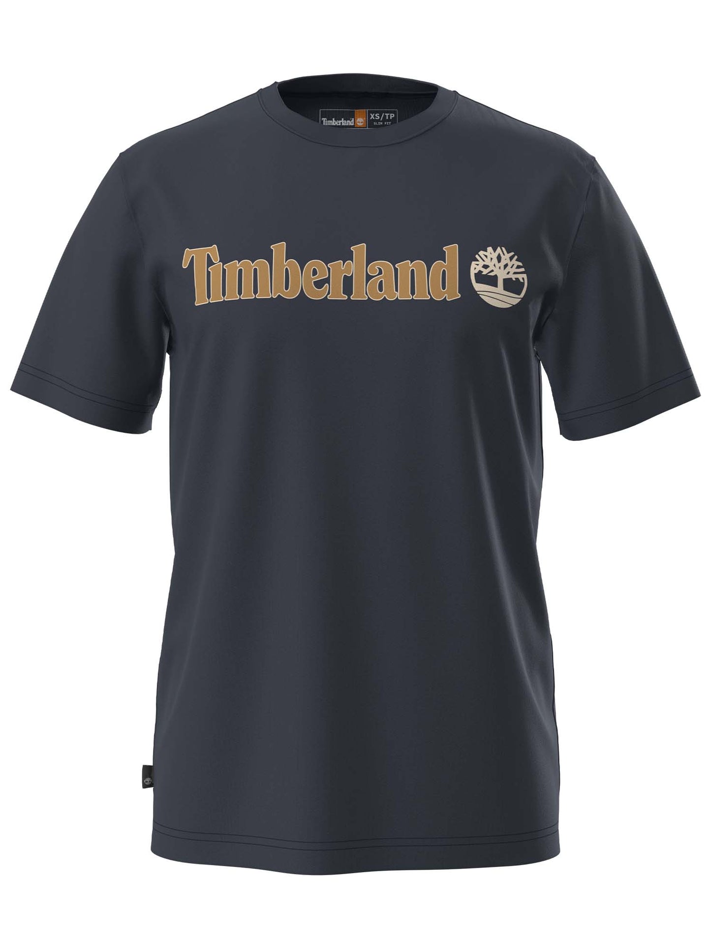 Timberland Kennebec River, t-shirt uomo blu casual in cotone