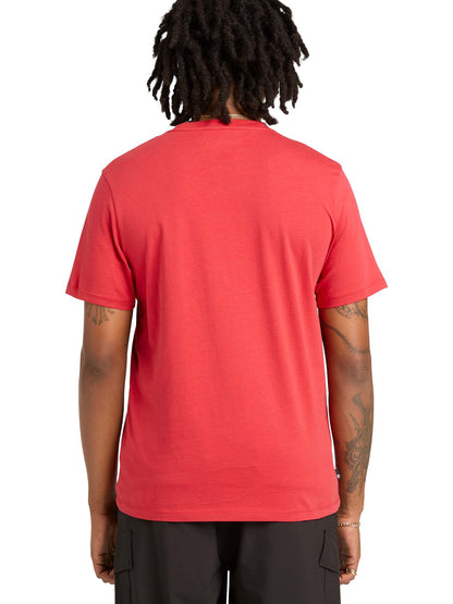 Timberland Kennebec River, t-shirt casual da uomo in camel