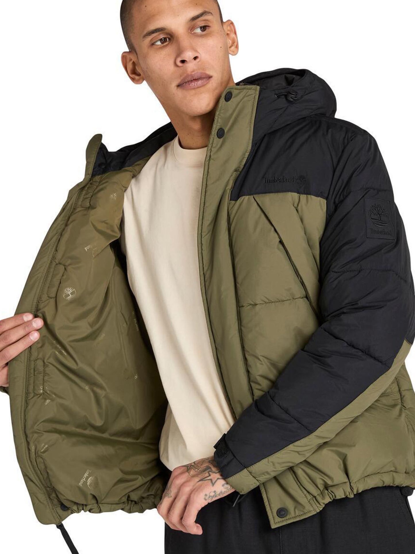 GIUBBINO IDROREPELLENTE MOUNTAIN TIMBERLAND DA UOMO VERDE