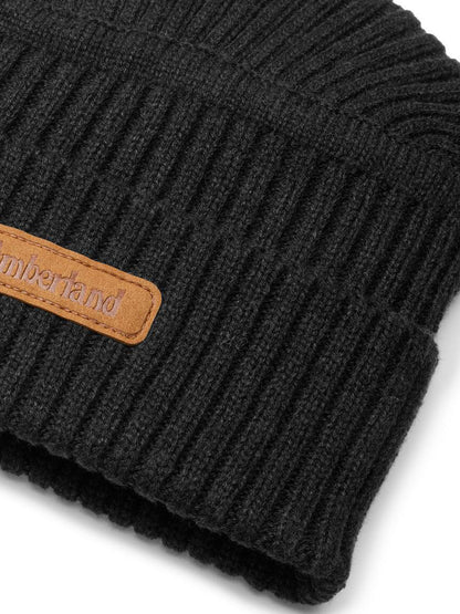 Timberland, cappello unisex adulto nero
