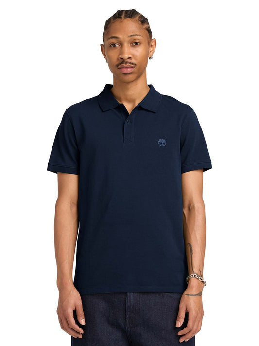Polo Timberland Millers River slim da uomo blu casual
