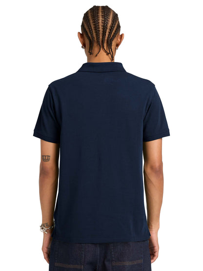 Polo Timberland Millers River slim da uomo blu casual