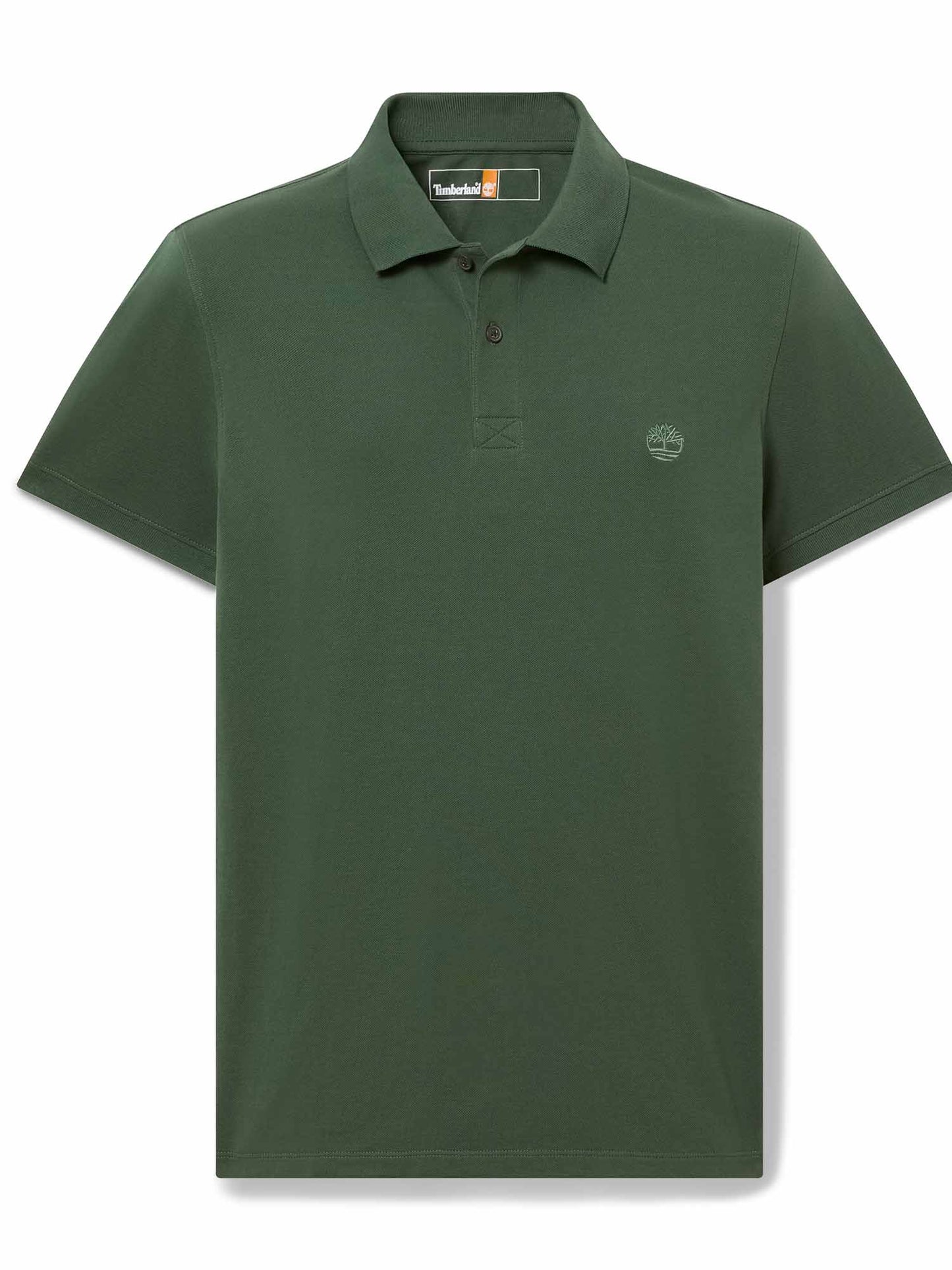 Timberland Millers River, polo verde da uomo dal design casual e versatile