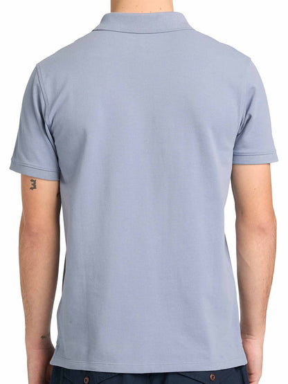 Polo Timberland da uomo lilla in cotone dal look casual