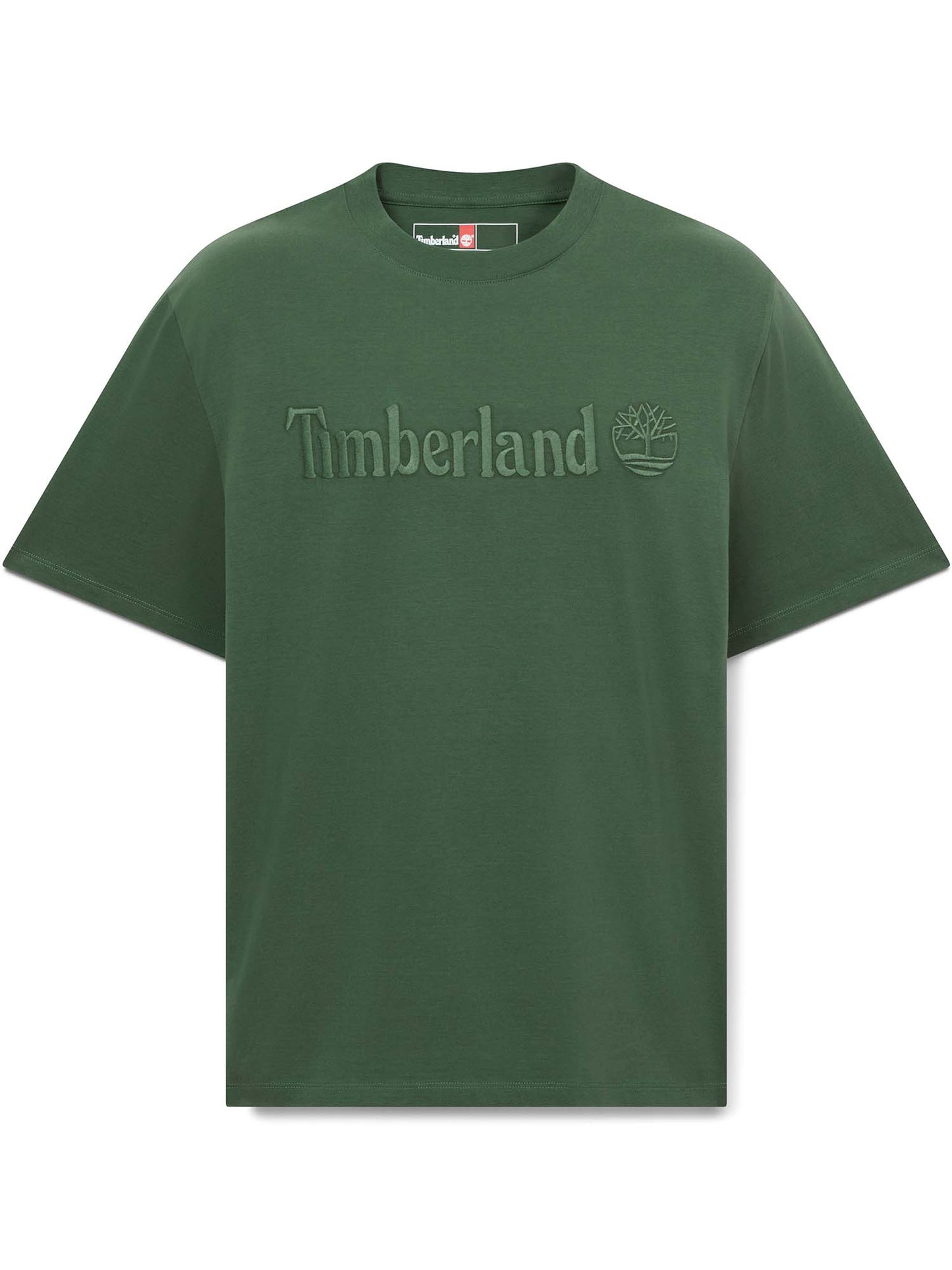 Timberland T-shirt a maniche corte da uomo verde casual