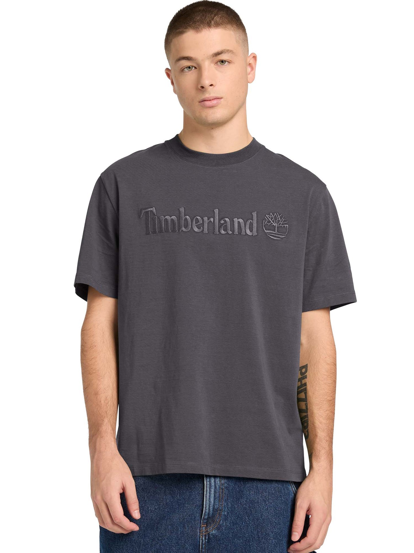 Timberland Hampton, t-shirt maniche corte da uomo nera casual