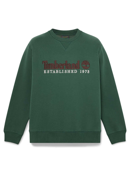 Timberland Establish, felpa da uomo verde