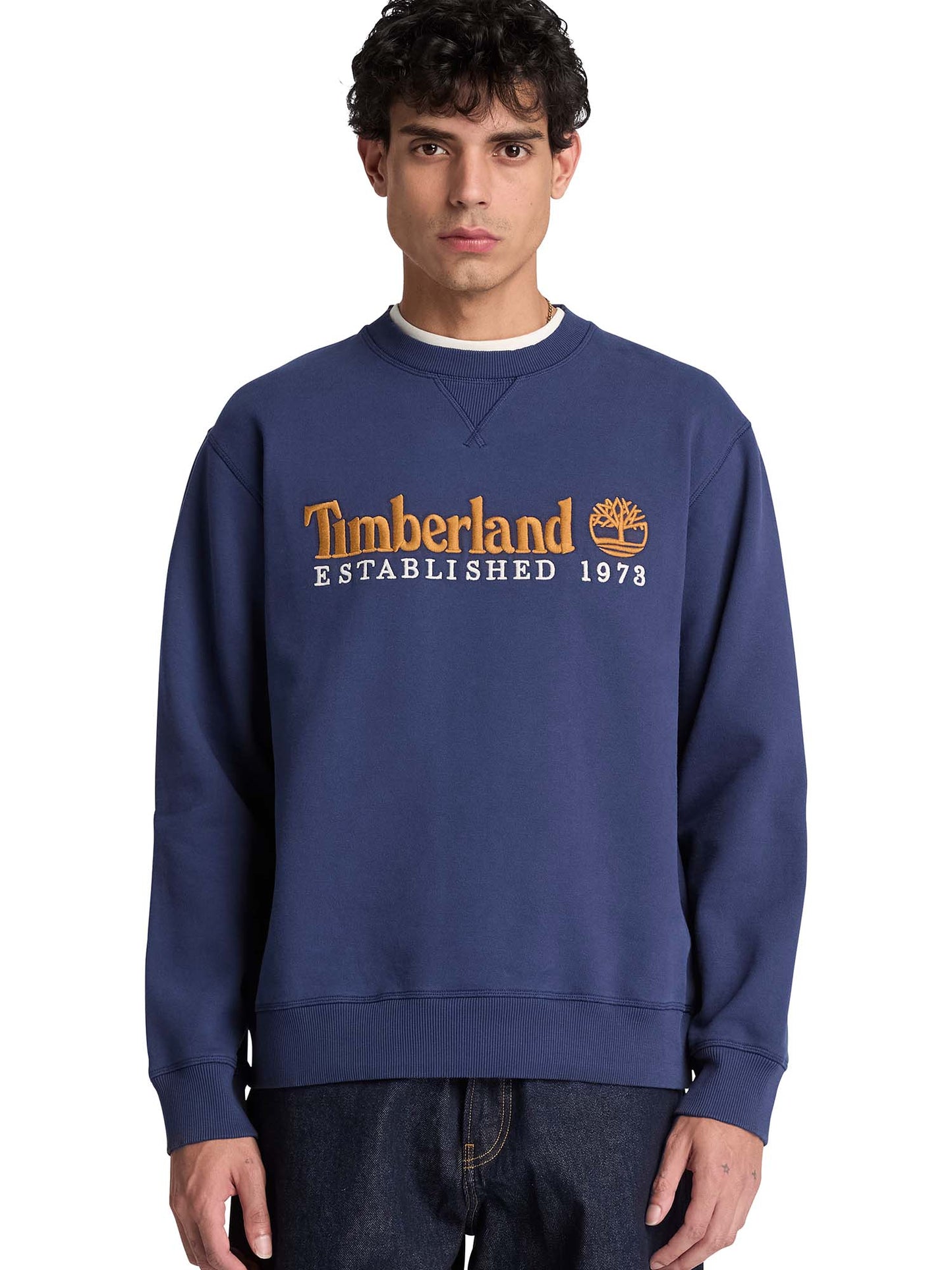 Timberland Establish, felpa da uomo blu