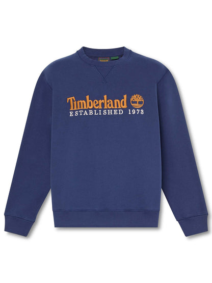 Timberland Establish, felpa da uomo blu