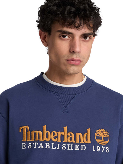 Timberland Establish, felpa da uomo blu
