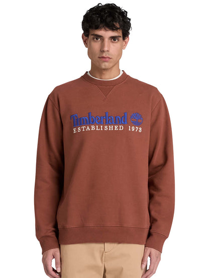 Timberland Establish, felpa da uomo marrone