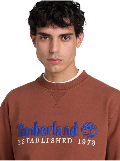 Timberland Establish, felpa da uomo marrone