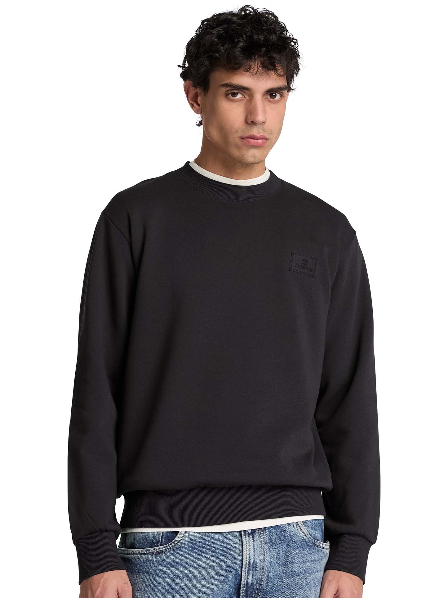 Timberland Sil.Badge, felpa da uomo nera