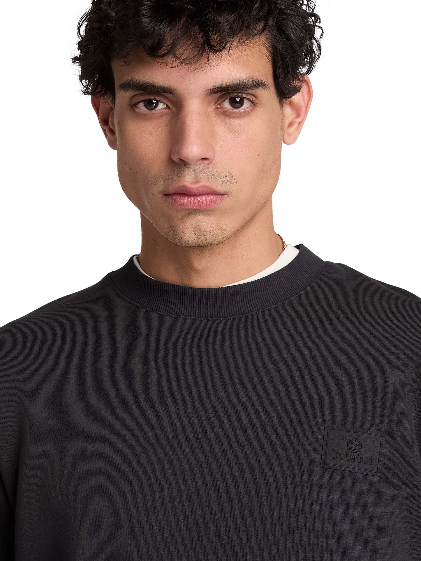 Timberland Sil.Badge, felpa da uomo nera