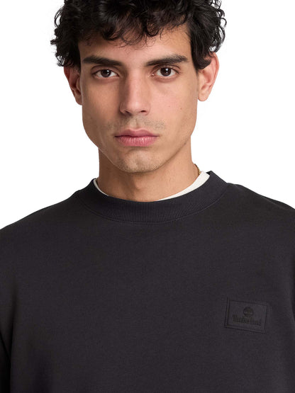 Timberland Sil.Badge, felpa da uomo nera