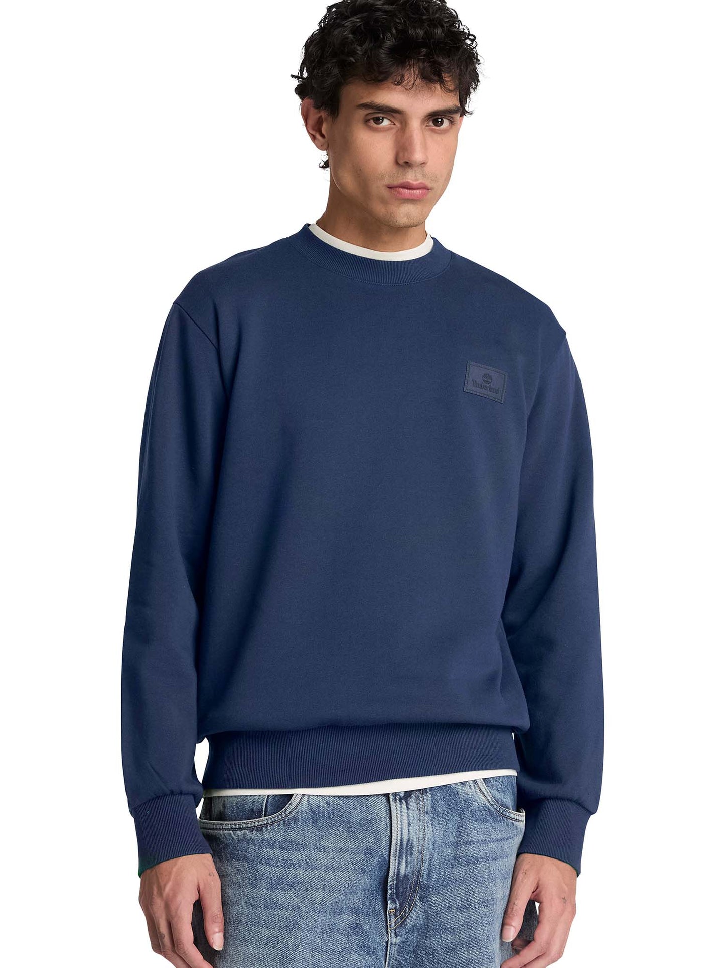 Timberland Sil.Badge, felpa da uomo blu