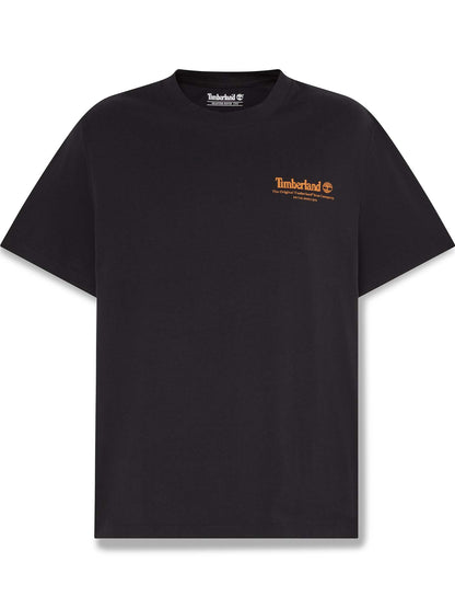 Timberland Bootmaker, t-shirt maniche corte da Uomo nera