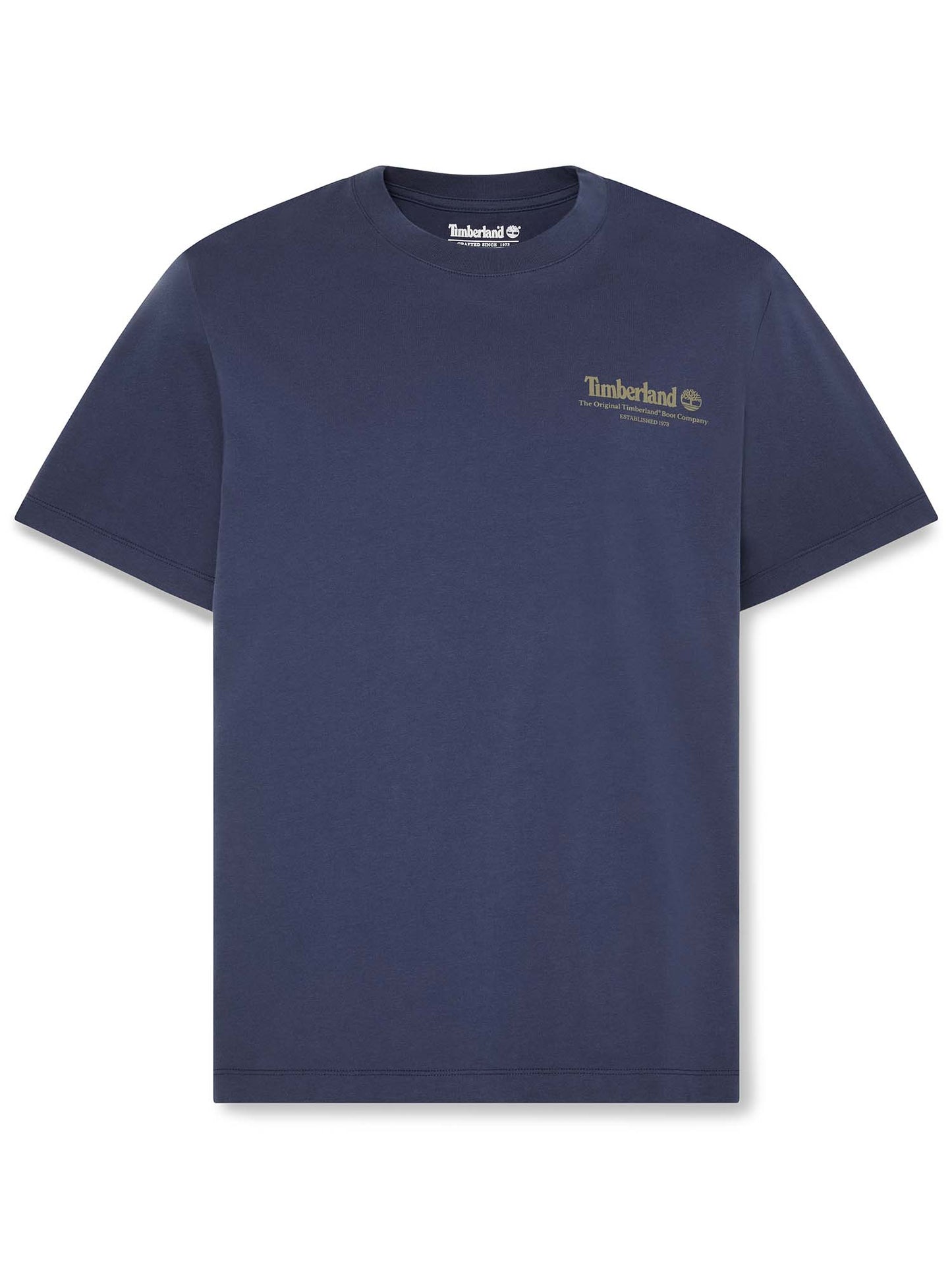 Timberland Bootmaker, t-shirt maniche corte da uomo blu