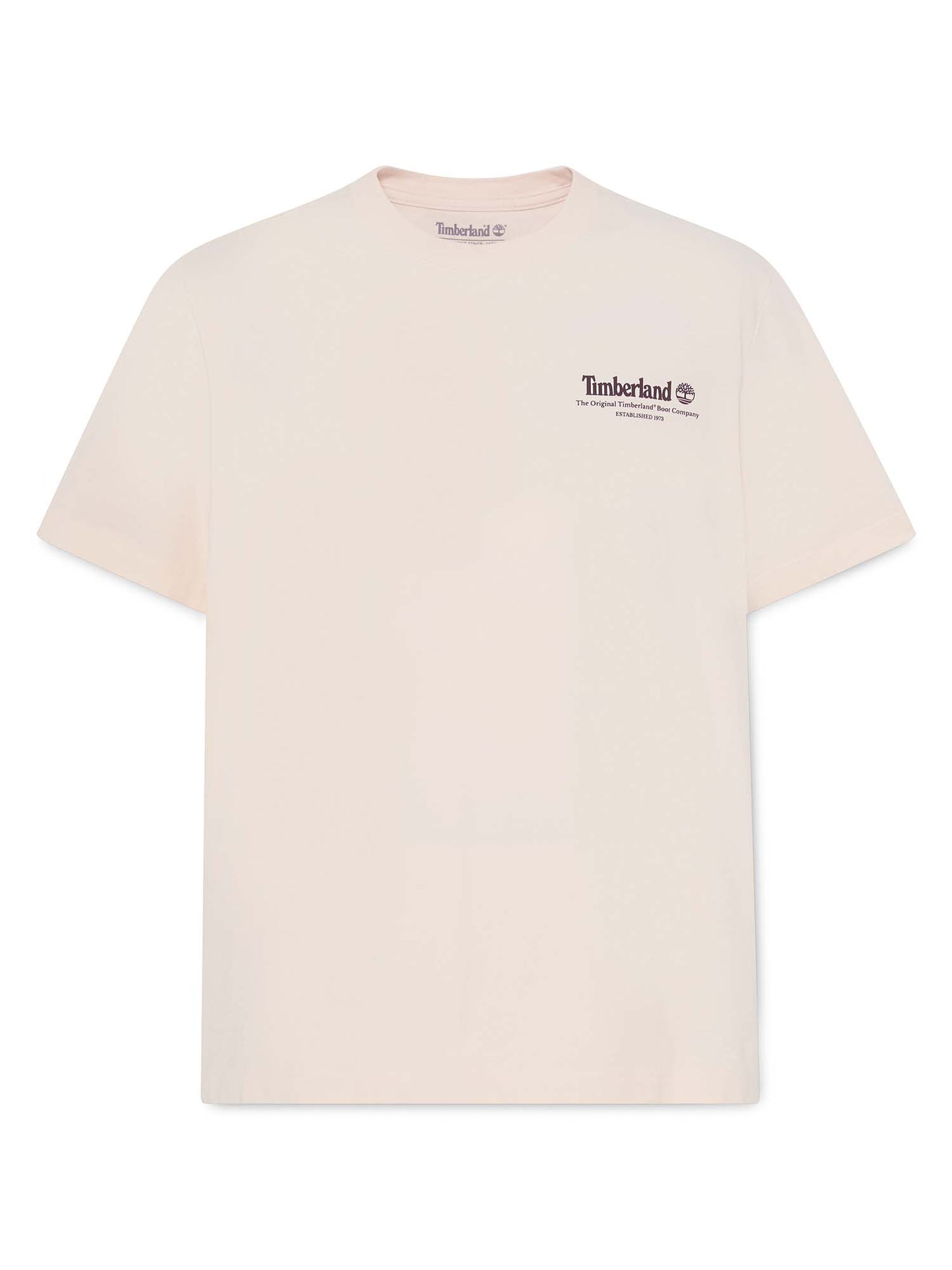 Timberland Bootmaker, t-shirt maniche corte da uomo panna