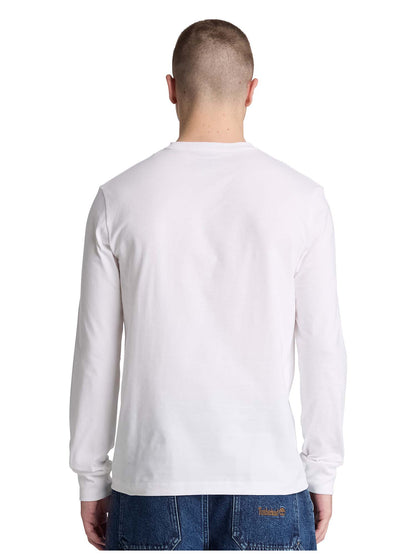 Timberland Exeter Ri, t-shirt maniche corte da uomo bianca