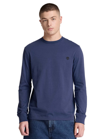 Timberland Exeter Ri, t-shirt maniche corte da uomo blu