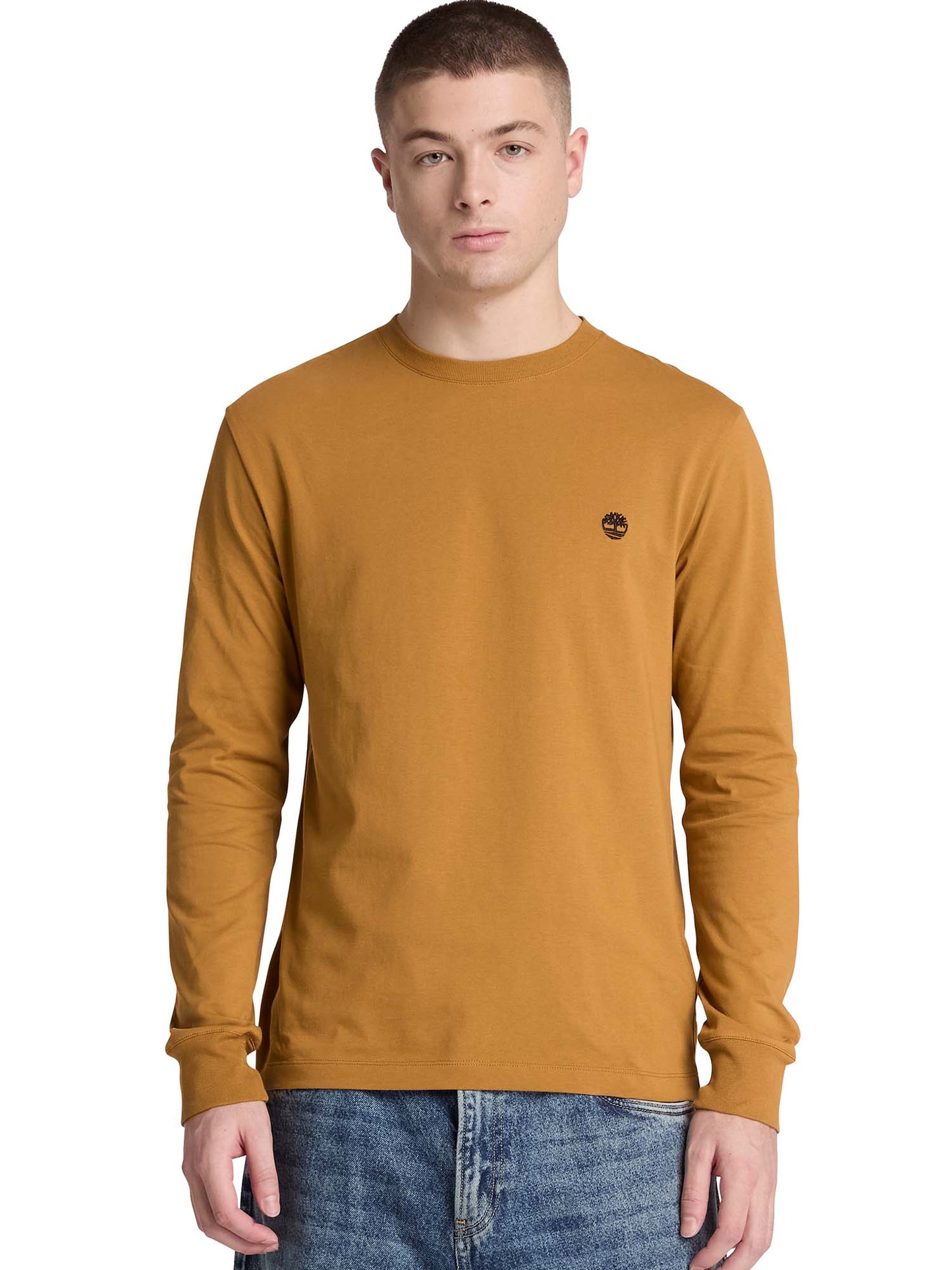Timberland Exeter Ri, t-shirt maniche corte da uomo gialla