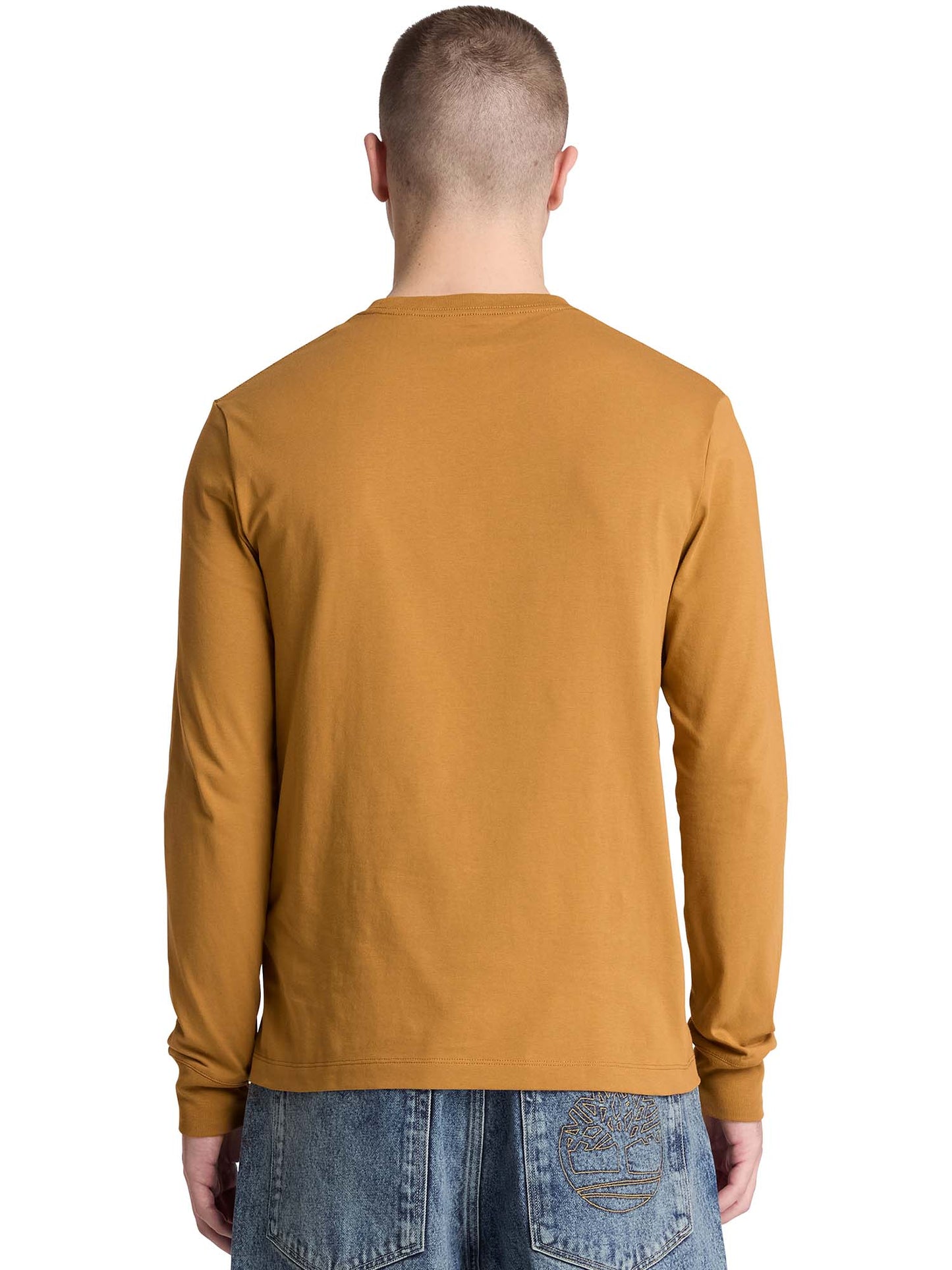 Timberland Exeter Ri, t-shirt maniche corte da uomo gialla