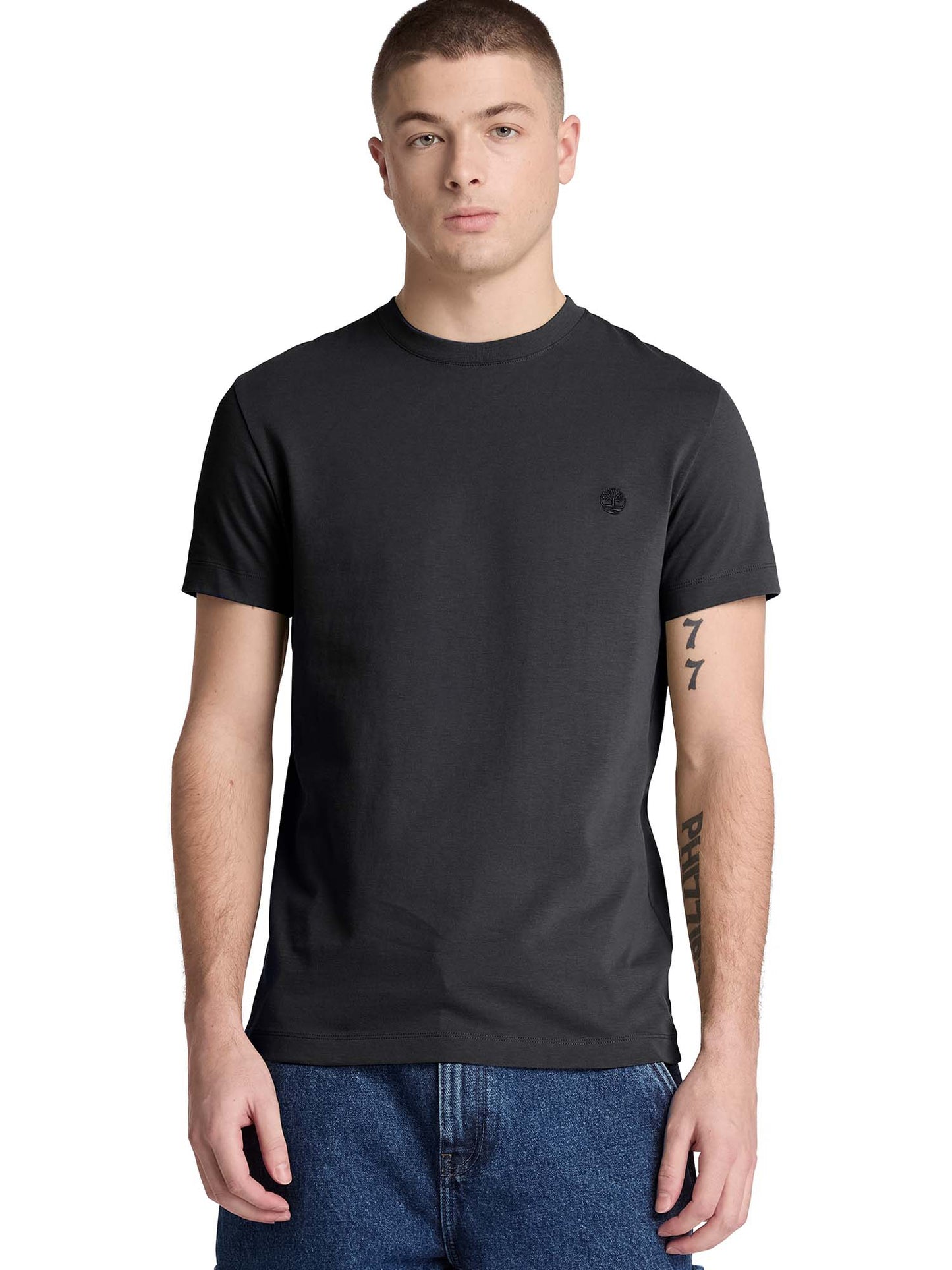 Timberland Dunstan River, t-shirt maniche corte da uomo nera