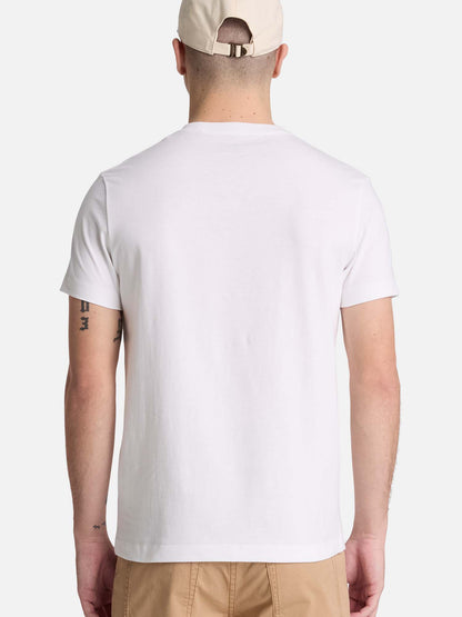 Timberland Dunstan River, t-shirt maniche corte da uomo bianca