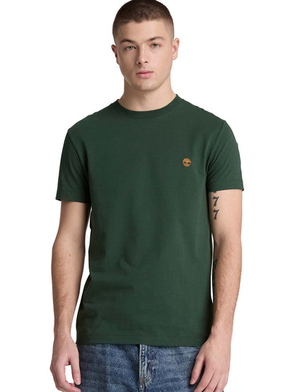 Timberland Dunstan R, t-shirt maniche corte da uomo verde