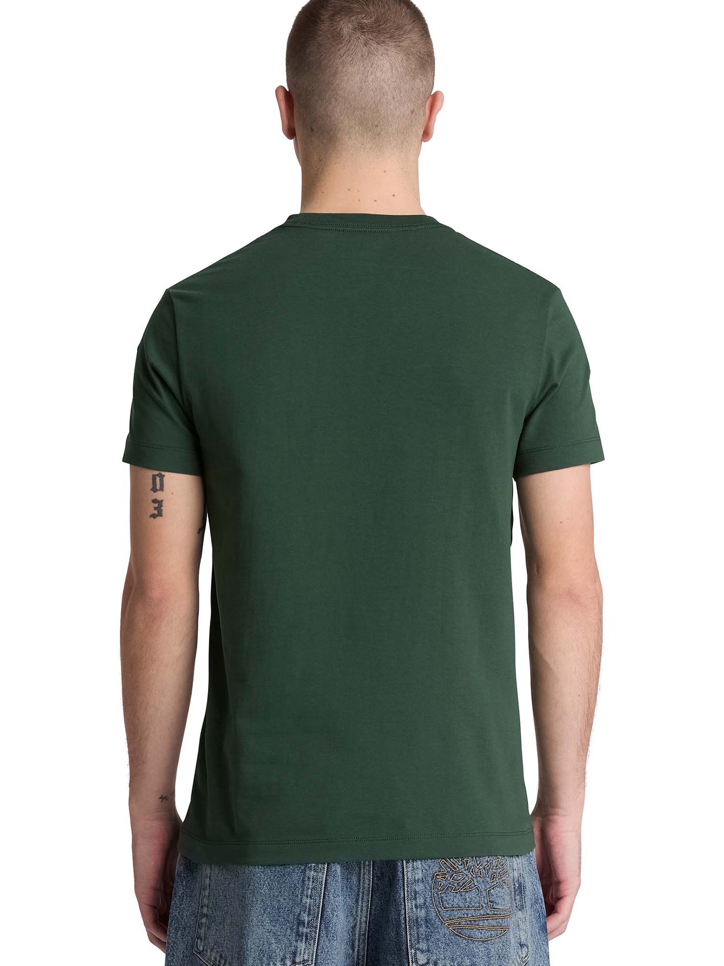 Timberland Dunstan R, t-shirt maniche corte da uomo verde