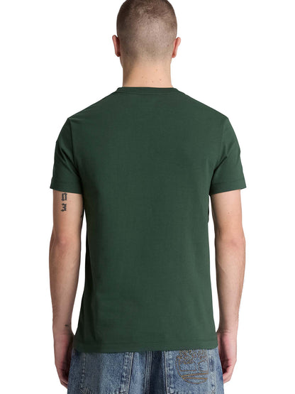 Timberland Dunstan R, t-shirt maniche corte da uomo verde