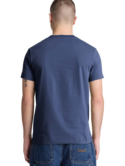Timberland Dunstan River, t-shirt maniche corte da uomo blu