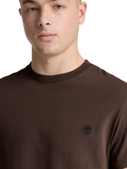 Timberland Dunstan River, t-shirt maniche corte da uomo marrone