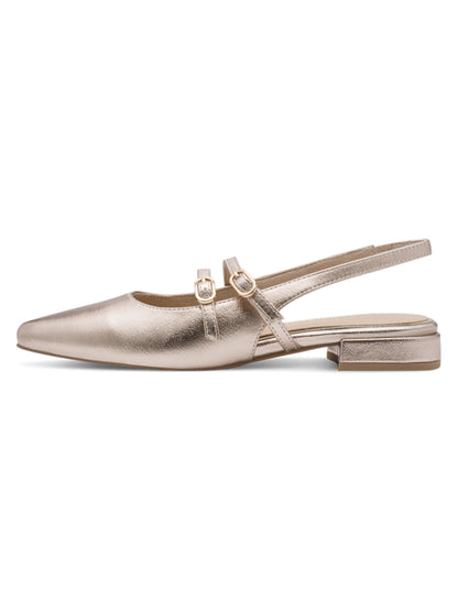 Ballerine Marco Tozzi da donna in colore neutro versatile