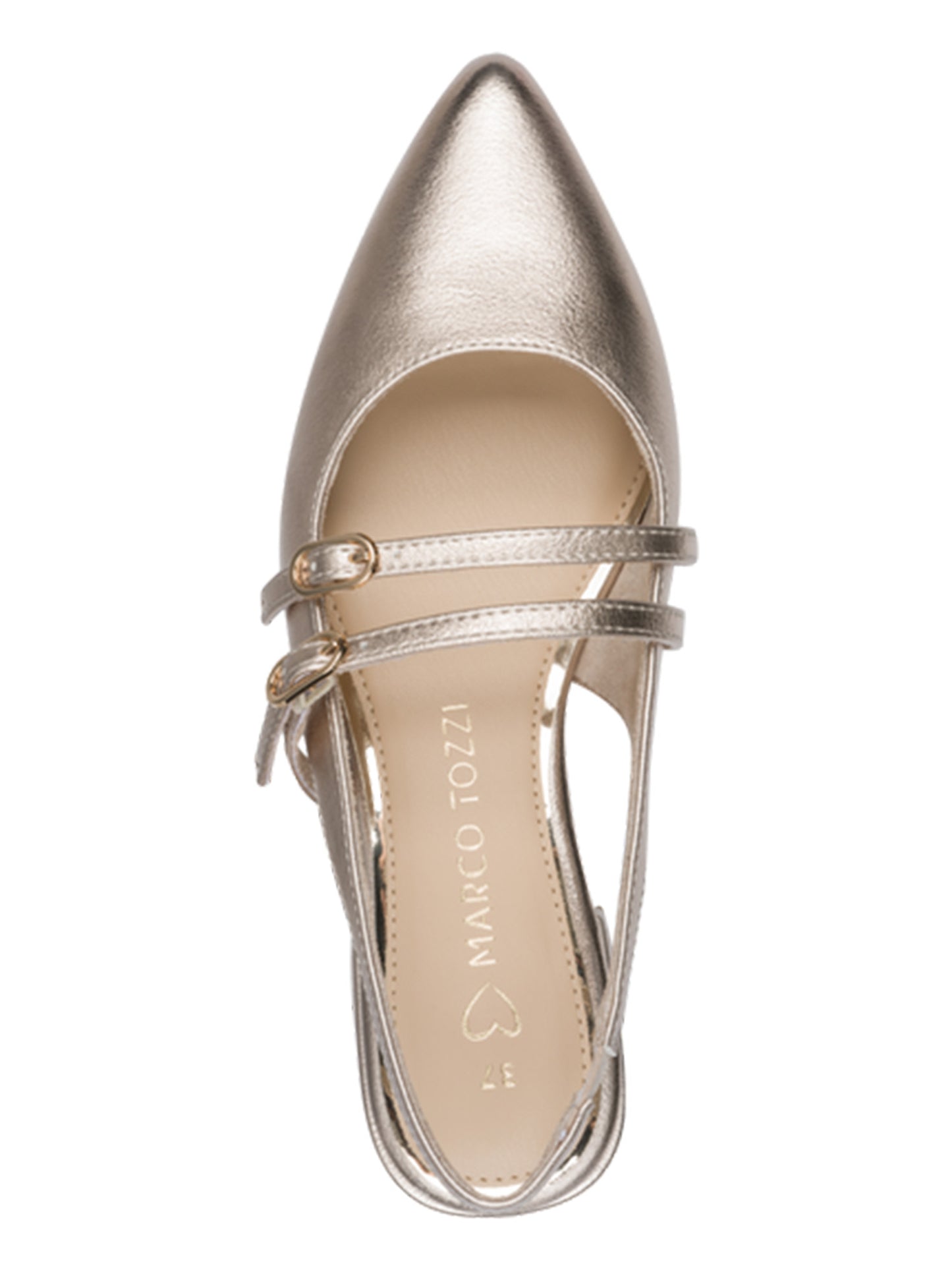 Ballerine Marco Tozzi da donna in colore neutro versatile