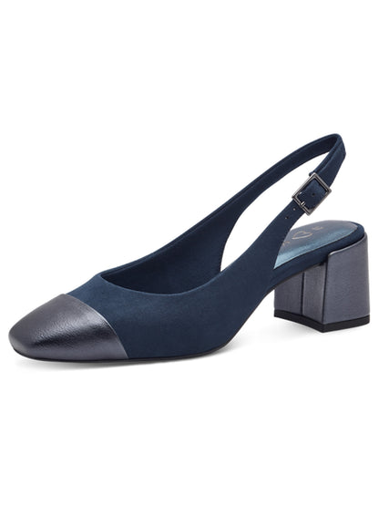 Décolleté sling back da donna adulto in colore Altri con tacco a blocco
