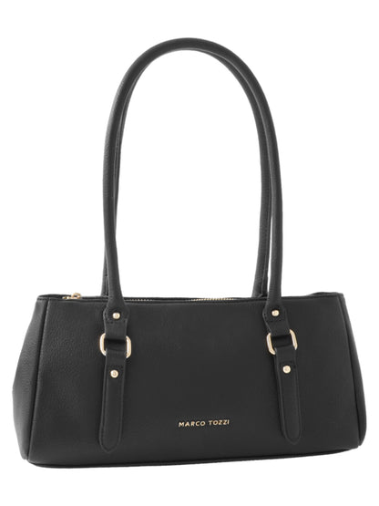 Marco Tozzi 61002 47 001, borsa da donna adulto nera
