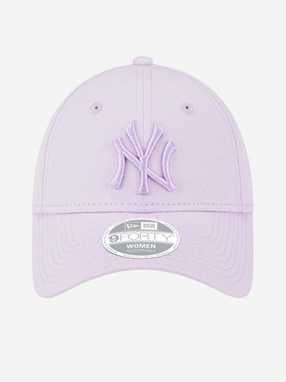 New Era 940 Essentials League, cappello sportivo da donna lilla