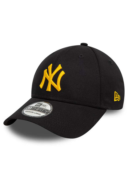 CAPPELLO CON VISIERA NEW ERA UNISEX NERO-GIALLO