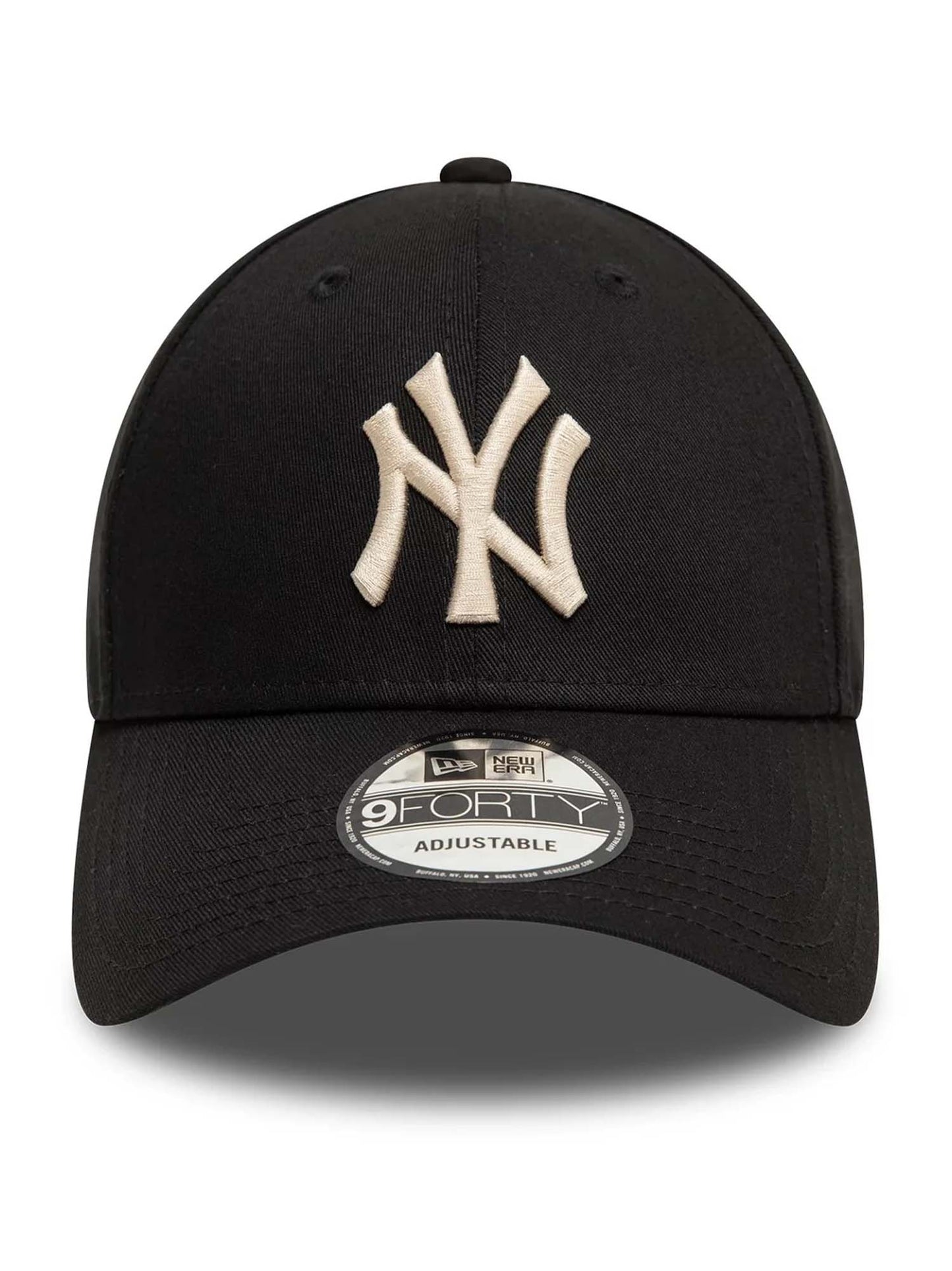 CAPPELLO CON VISIERA NEW ERA UNISEX NERO-BEIGE