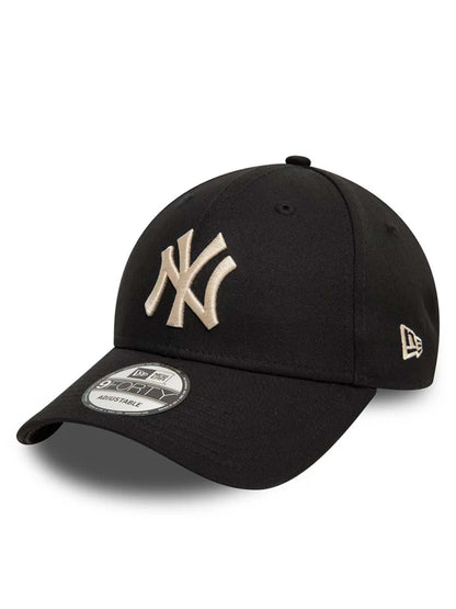 CAPPELLO CON VISIERA NEW ERA UNISEX NERO-BEIGE