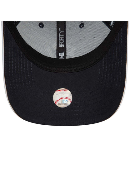 CAPPELLO CON VISIERA NEW ERA UNISEX BLU-BIANCO