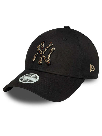 CAPPELLO 940 NY LEOPARD NEW ERA DA DONNA NERO