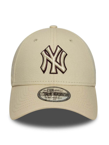 CAPPELLO 940 MLB TEAM OUTLINE NEW ERA UNISEX BEIGE